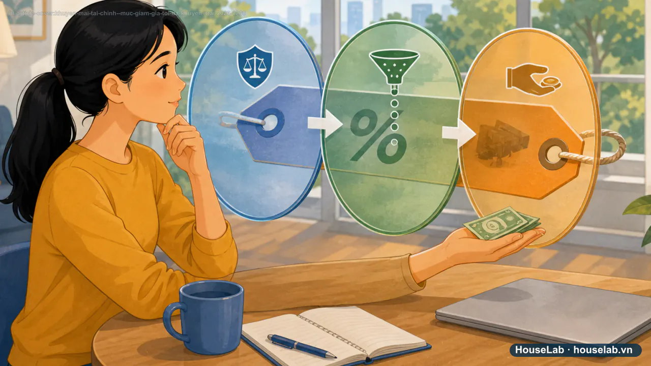 Giảm giá 50% hay 100% năm 2026: đừng nhầm trần khuyến mại với tiền hoàn
