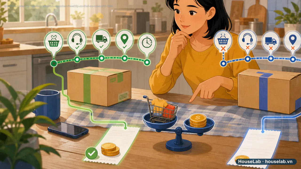 Voucher freeship có thật sự miễn phí? Đọc 5 dòng trước khi chốt đơn