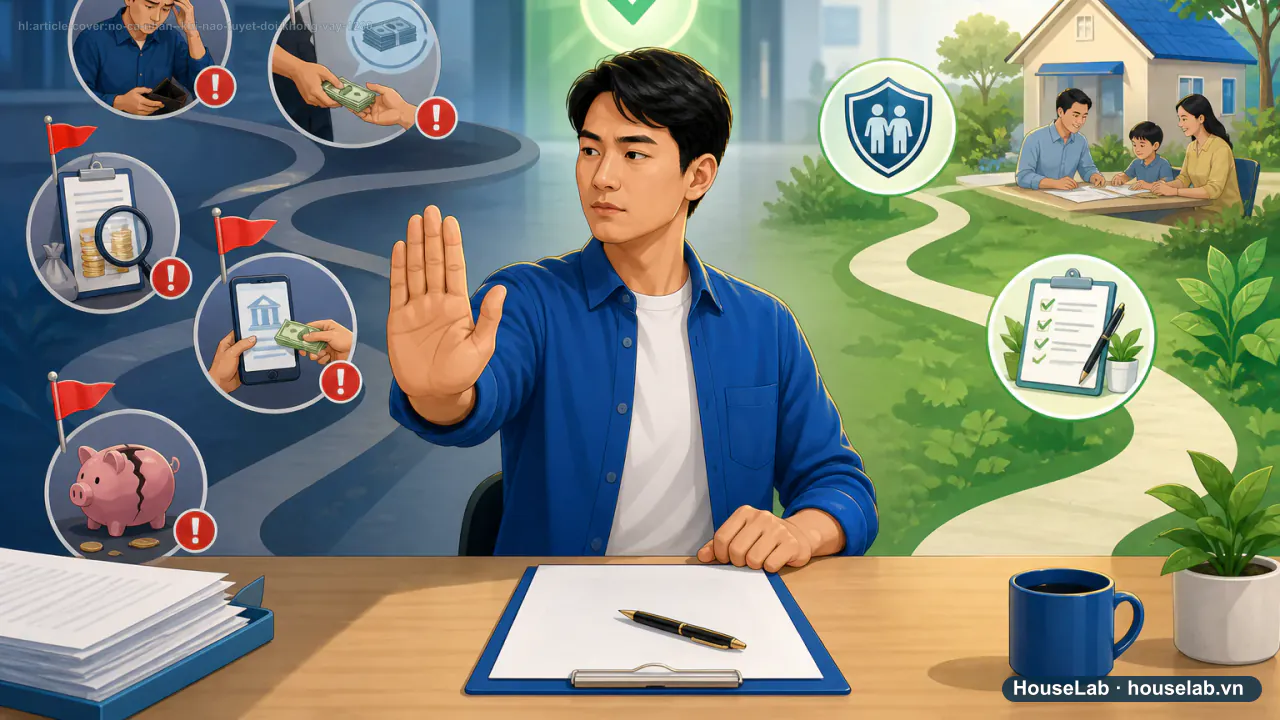 Năm tình huống nên dừng hồ sơ vay dù đã được duyệt