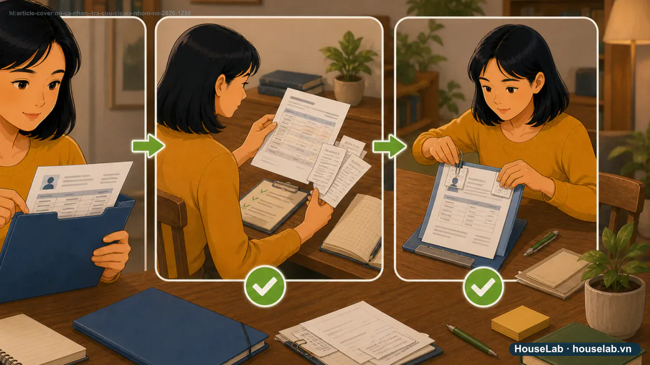 Tra cứu CIC và nhóm nợ năm 2026: một lần chậm trả nói lên điều gì?