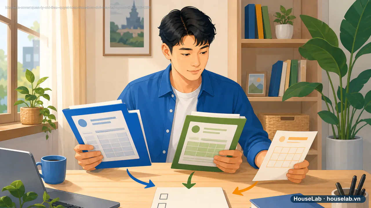 Quyết toán thuế TNCN 2026 khi đổi việc hoặc có hai nguồn thu: chọn đúng nhánh