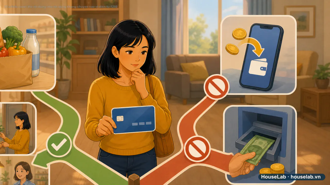 Từ 2026, thẻ tín dụng không được chuyển tiền vào ví điện tử: hiểu sao cho đúng?